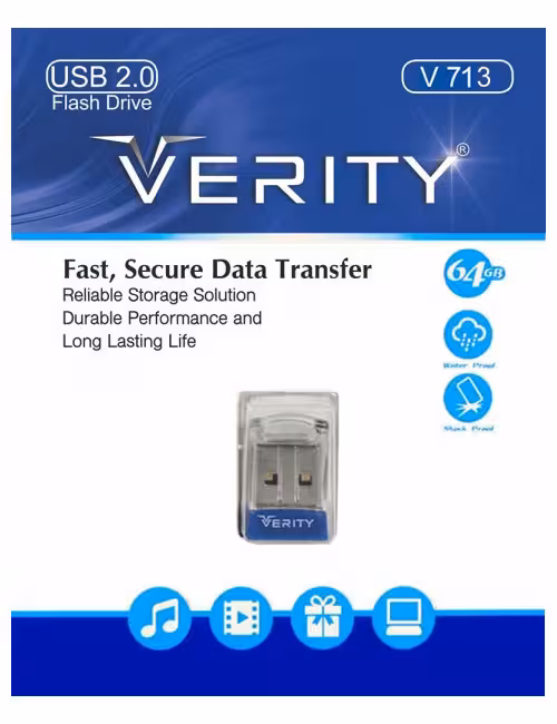 فلش مموری وریتی مدل V713 ظرفیت 64 گیگابایت