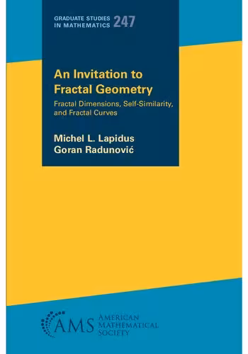 خرید و دانلود نسخه کامل کتاب An Invitation to Fractal Geometry: Fractal Dimensions, Self-Similarity, and Fractal Curves