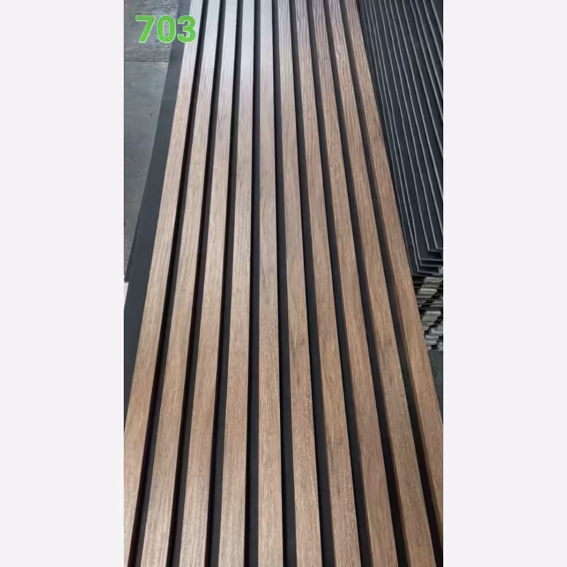 ترمووال فوم پنل گردویی کد 703 مغزMDF روکشPVC آماده نصب ابعاد 50در280 cm(ارسال با باربری از تهران)(پس کرایه)