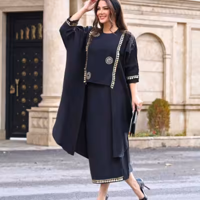 ست شومیز دامن خایچی سنتی ابروبادی خنک 65778