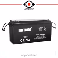 باتری یو پی اس 12ولت 150آمپر ساعت هیتاکو HITACO