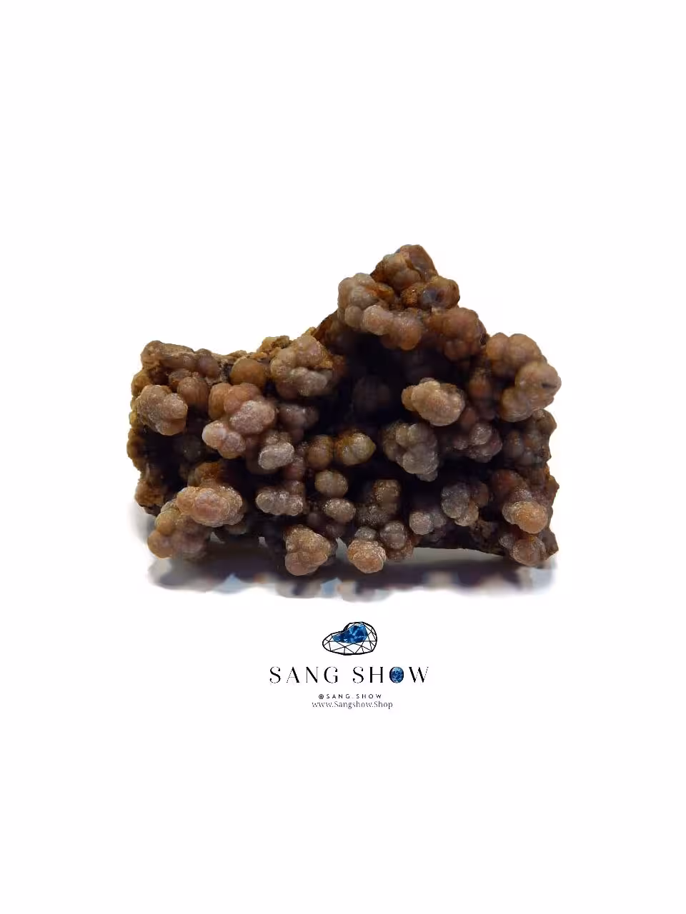 سنگ عقیق انگوری Grape Agate استثنایی و زیبا S987