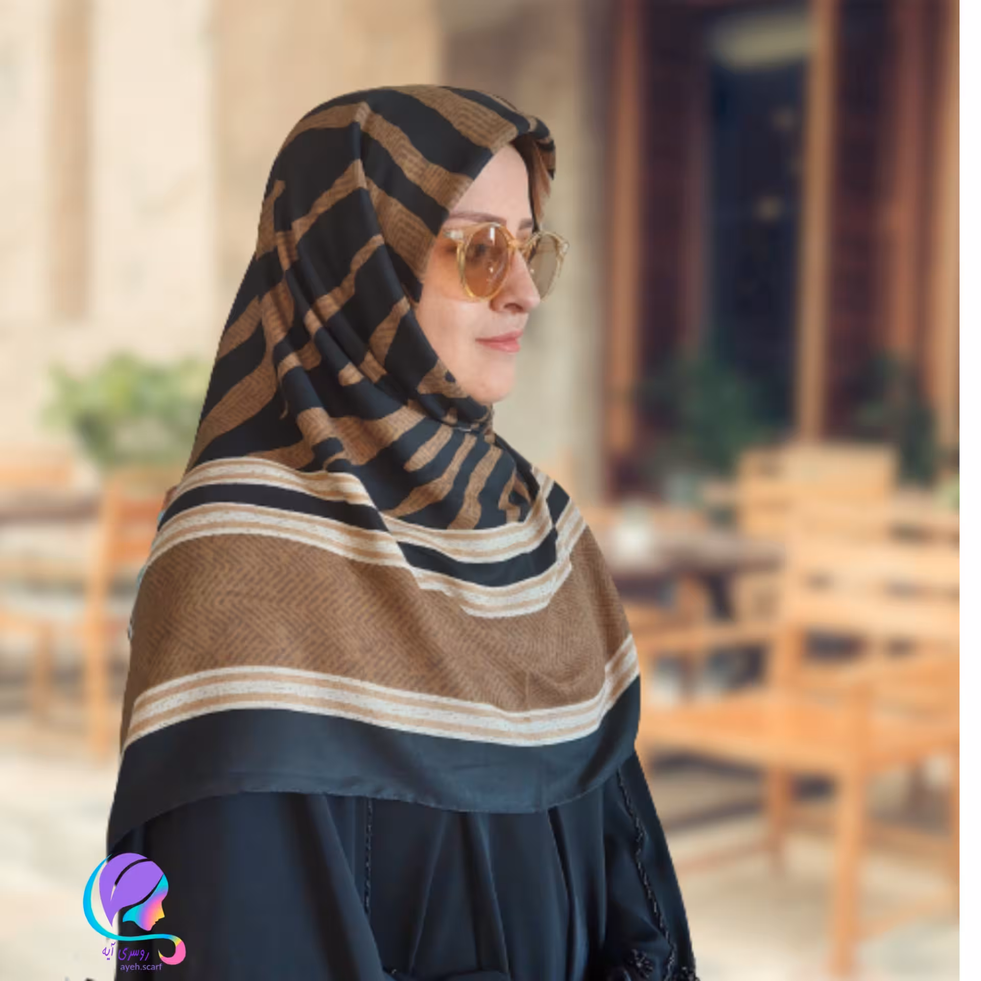 روسری نخی قواره 100