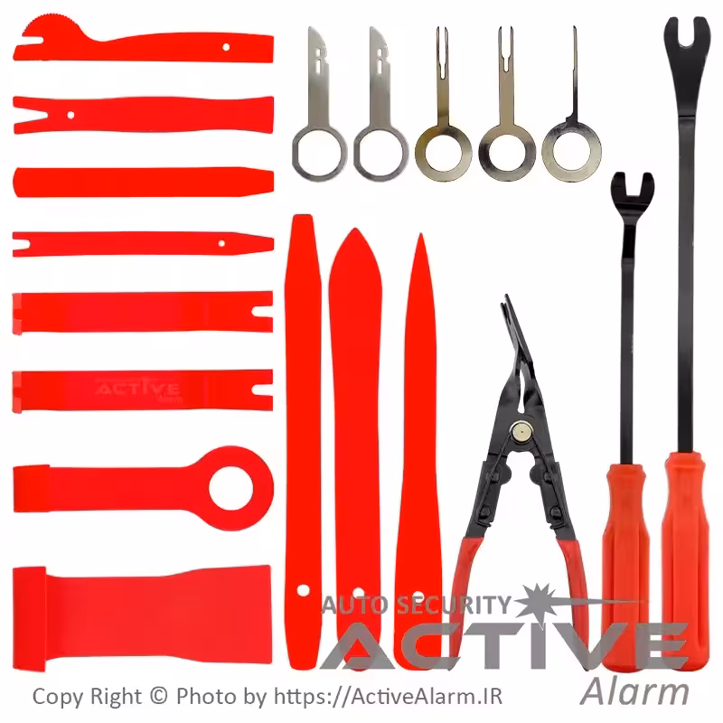 قیمت پک کامل آچار و خار بازکن 19 تیکه