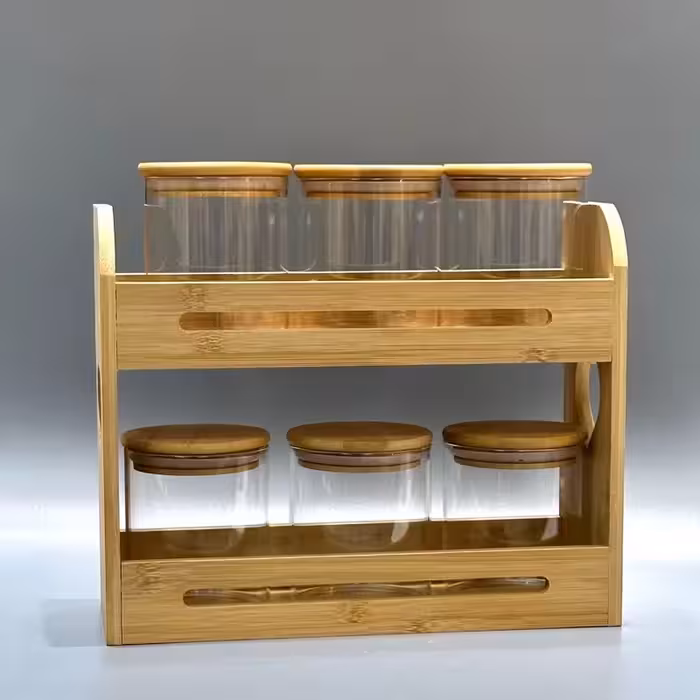 جاادویه پیرکس درب بامبو با استند بامبو KİT-198