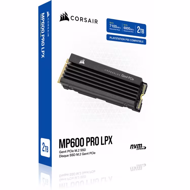 خرید حافظه اس اس دی Corsair MP600 Pro LPX مخصوص PS5 دو ترابایت با بهترین قیمت
