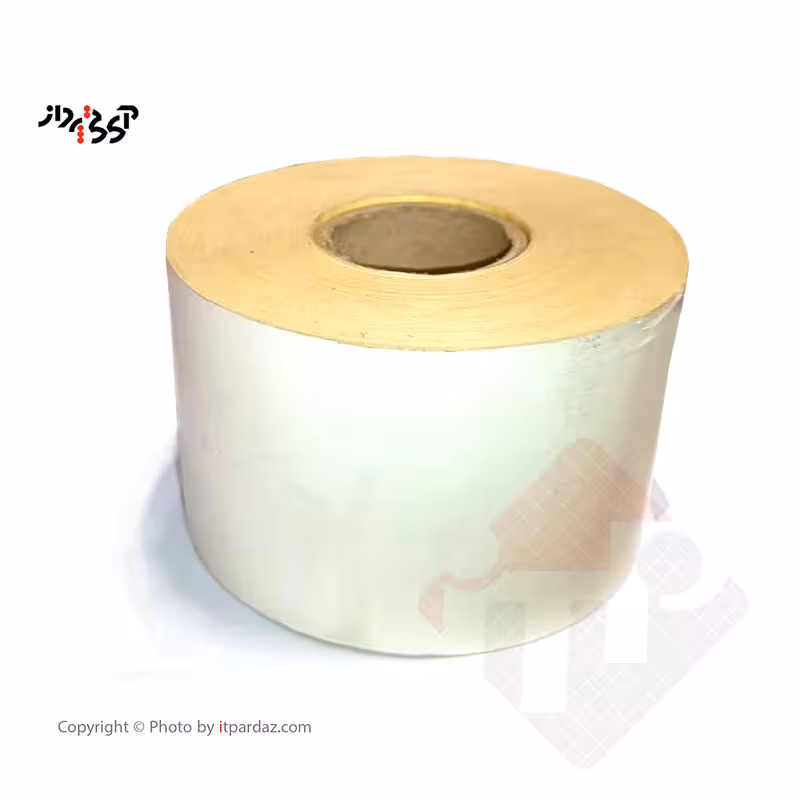 برچسب پرینتر لیبل زن پیوسته مدل 68میل 60 متری کاغذی