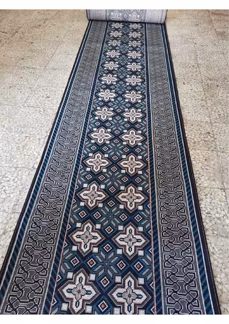 کناره گلیم ماشینی 400 شانه آکرلیک کاشان(امکان پرداخت قسطی)