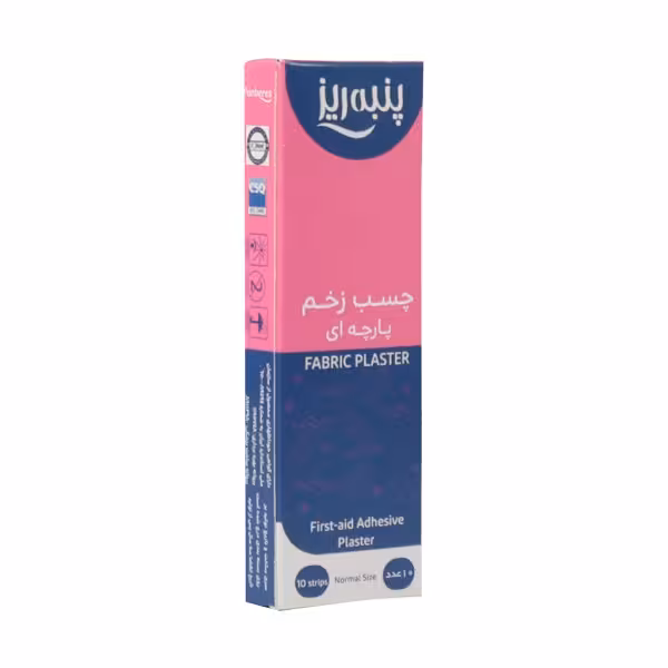 چسب زخم پارچه ای پنبه ریز بسته 10 عددی