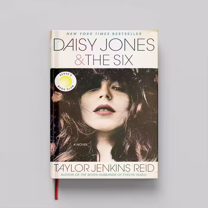 کتاب Daisy Jones and The Six جلد سخت (HARDCOVER)