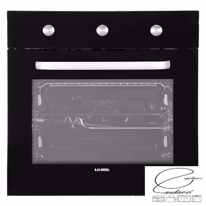 فر برقی گازی ایلیا استیل 201