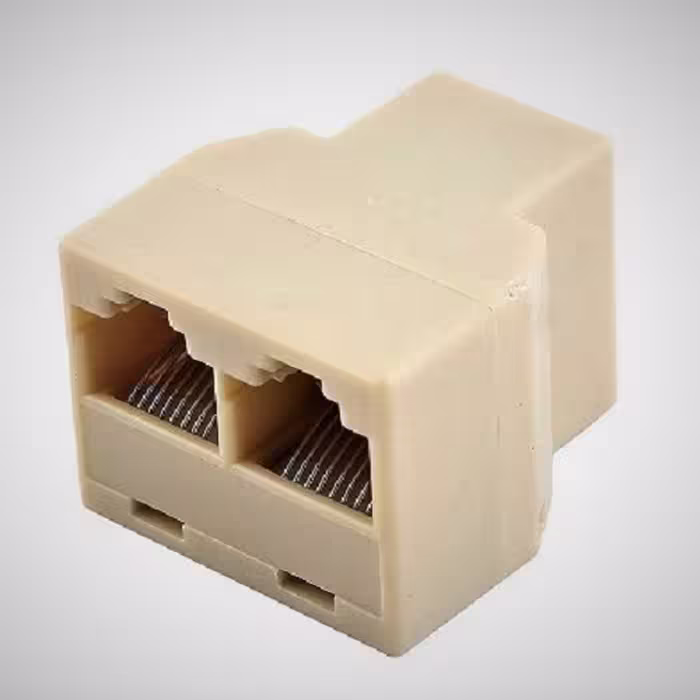 تبدیل 1 به 2 شبکه RJ45