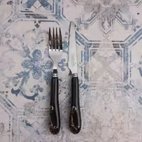 کارد و چنگال میوه بلر مدل سرامیکی – رنگ مشکی