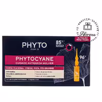 سرم ضد ریزش فیتوسیان 85 درصد فیتو مناسب موی خانم ها  PHYTO PHYTOCYANE ANTI-HAIR LOSS VIAL SERUM FOR WOMEN