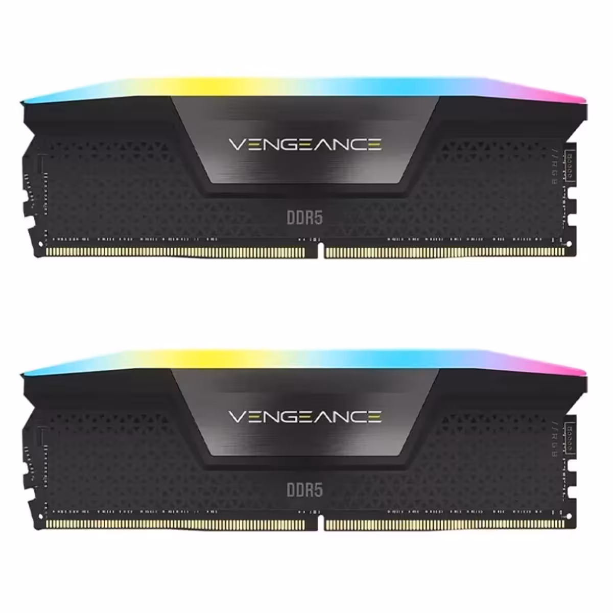 رم DDR5 دسکتاپ 32 گیگابایت 6600MHz CL38 کورسیر VENGANCE RGB BLACK