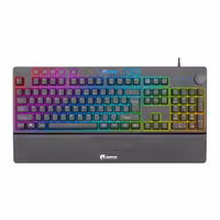 کیبورد مخصوص بازی گرین مدل GK703-RGBسوییچ ممبران ، Full Size، نورپردازی RGB