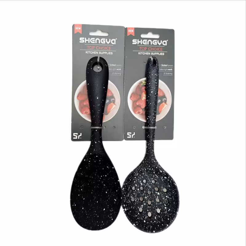 سرویس کفگیر 2 پارچه شنگیا مدل سیلیکونی کهکشانی | کالا مکس