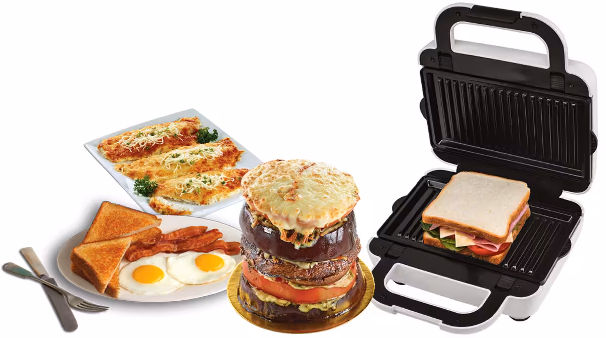 ساندویچ ساز کنوور مدل SMP-94 | خرید ساندویچ‌ساز و گریل نچسب کنوور