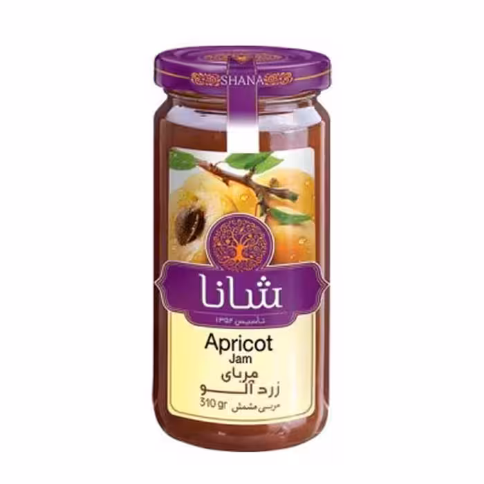 مربا زردآلو شانا 310 گرمی