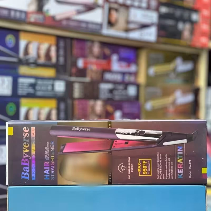 اتو مو حرفه ای اورجینال دما تا 950 درجه فارنهایت