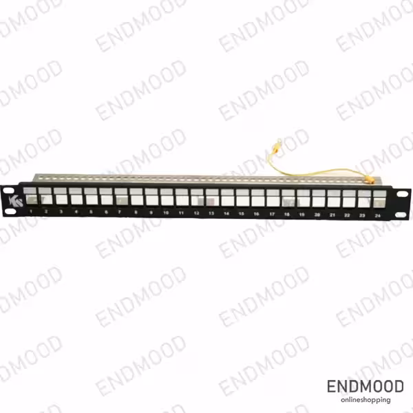 پچ پنل 2 یونیت 24 پورت UNLOADED کبیر صنعت