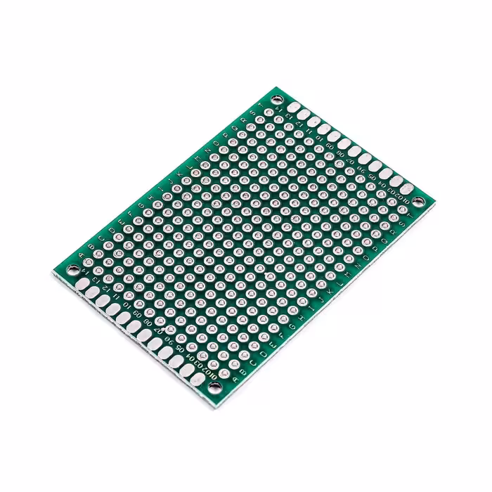 برد سوراخ دار دو لایه - PCB سوراخ دار 4×6 سانتی متری