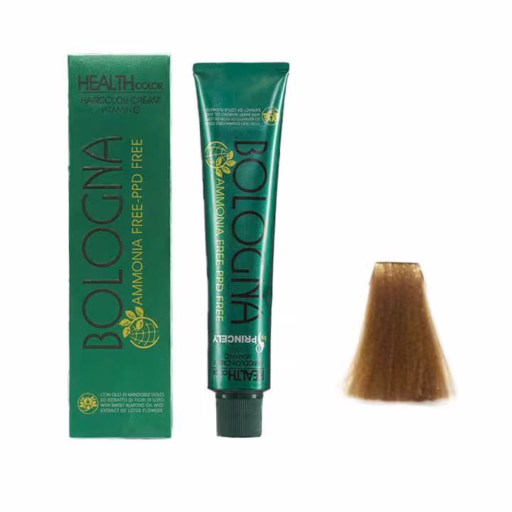 رنگ مو بدون آمونیاک بلونیا سری natural شماره 90 حجم 100 میلی لیتر رنگ بلوند طبیعی خیلی روشن