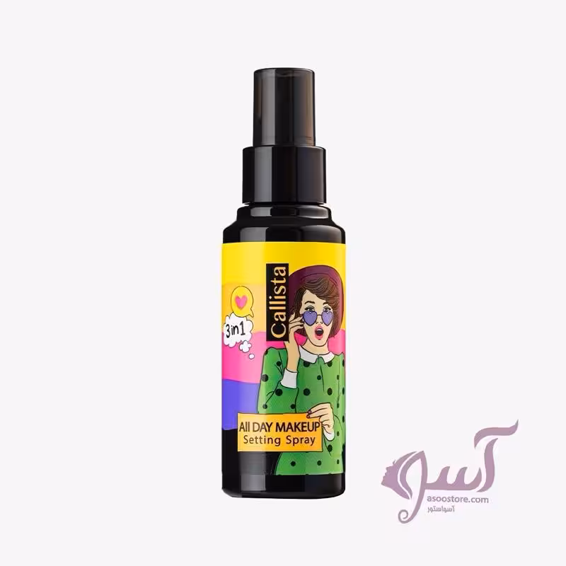 اسپری فیکساتور آرایش صورت کالیستا