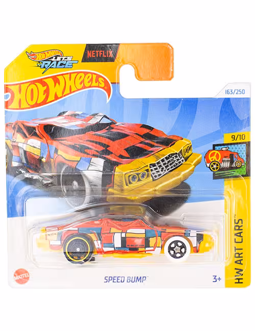 ماشین دکوری مدل Speed Bump Red برند Hot Wheels