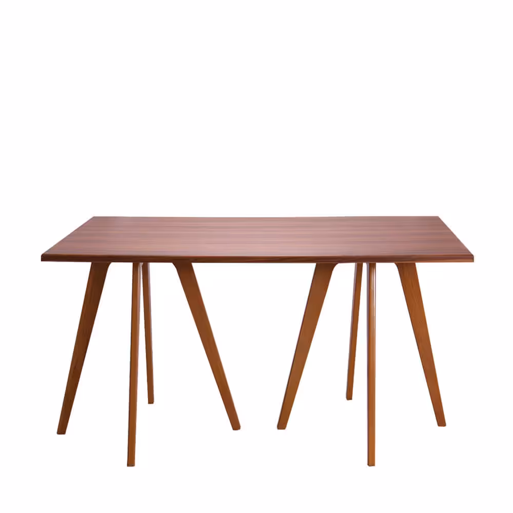 ‌میز شش نفره چهارگوش مدل T17-140 هامون