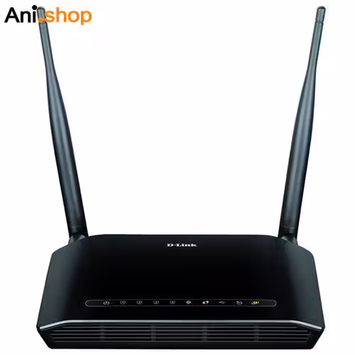 مودم روتر ADSL2 Plus بی‌ سیم N300 دی-لینک مدل DSL-2740U