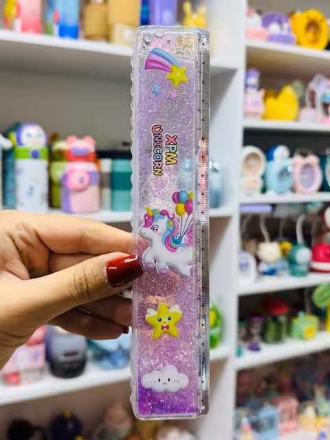 خط کش اکواریومی طرح یونیکورن 1