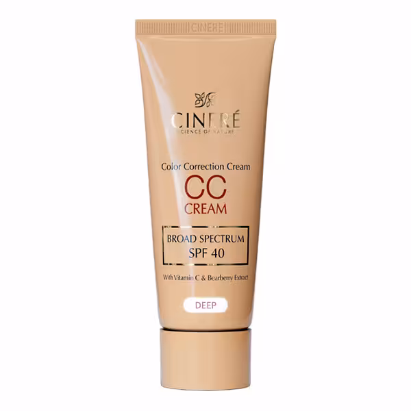 سی سی کرم رنگ Deep سینره SPF40 حجم 40 میل