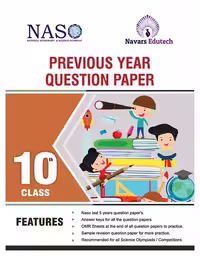 خرید و دانلود نسخه کامل کتاب Class 10 NASO 10 years question Paper