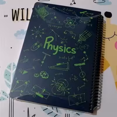 دفتر 100 برگ فیزیک سرمه ای