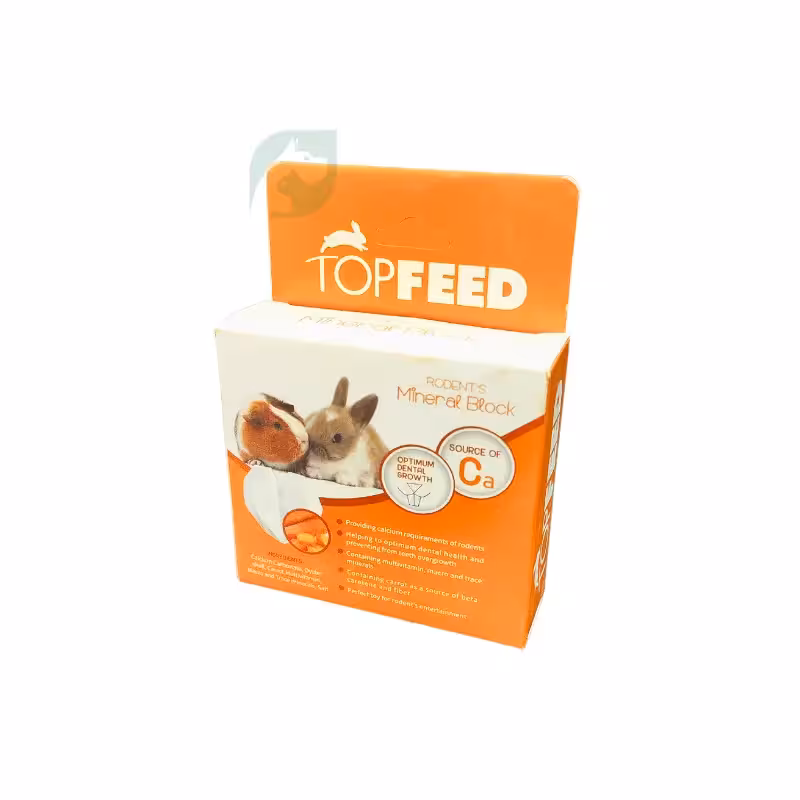 سنگ معدنی جونده با هویج برند Topfeed تاپ فید