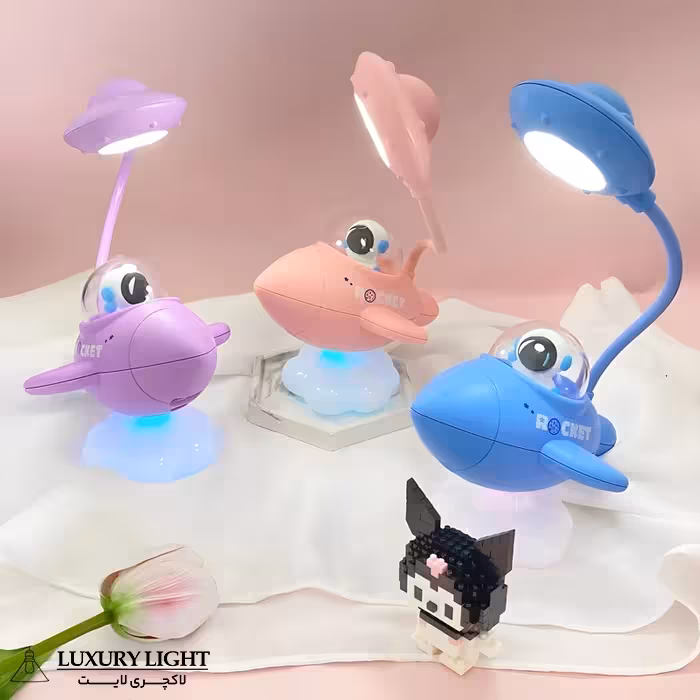 چراغ مطالعه طرح شارژی موشک کد BJJ228A