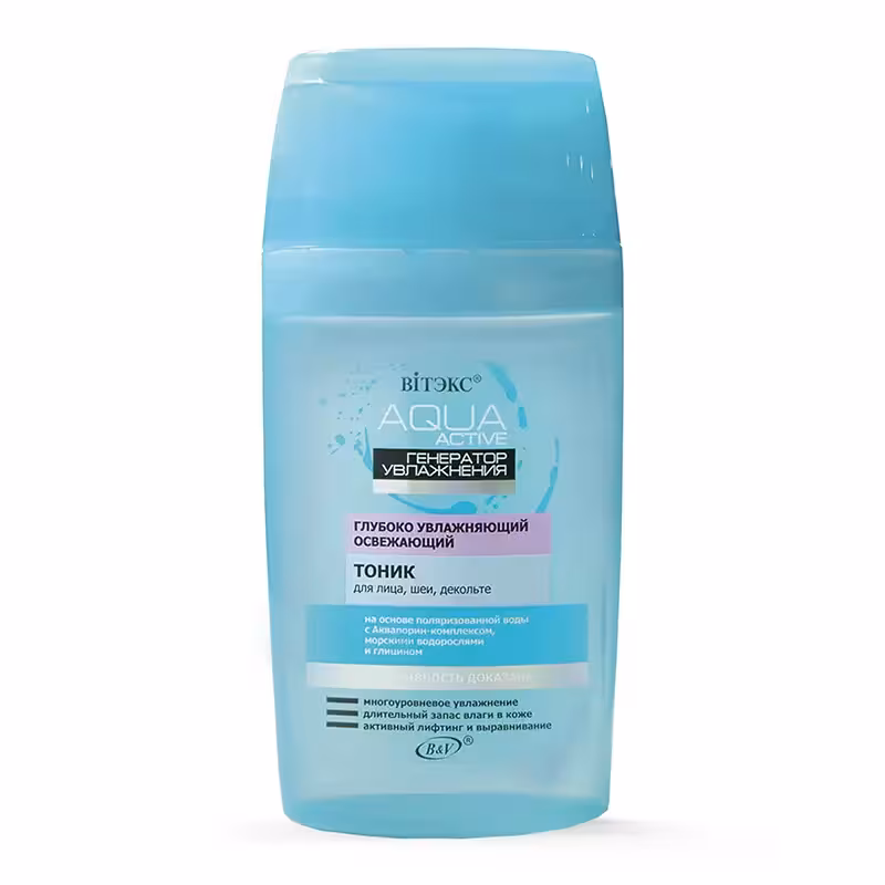تونیک صورت آکوا، مرطوب کننده عمقی و طراوت بخش پوست 145ml