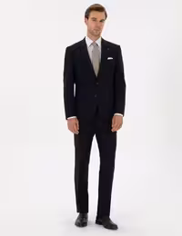 کت و شلوار مردانه سرمه ای کاشارل