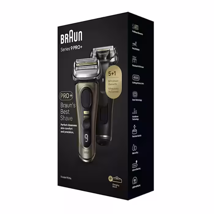 ماشین اصلاح موی صورت شارژی براون مدل 9519s