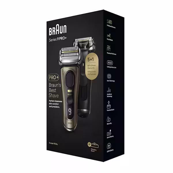 ماشین اصلاح موی صورت شارژی براون مدل 9519s