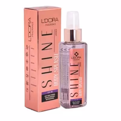 اسپری خوشبوکننده بدن مدل Shine لدورا فرگرنس 120 میلی لیتر