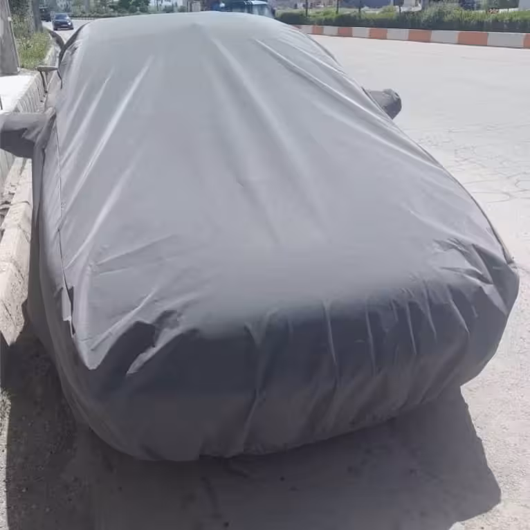چادرماشین کرک دار مناسب برای پژو پارس TU5 با فیلم محصول