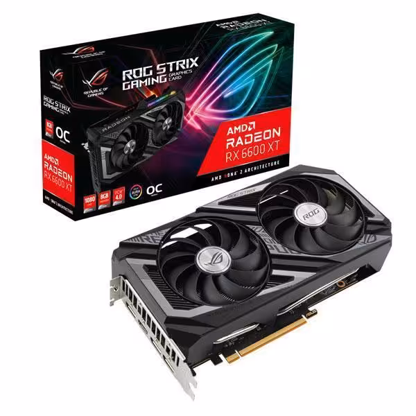 کارت گرافیک ایسوس مدل ROG STRIX RX6600XT OC 8G GAMING - پردیس پازار
