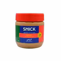 کره بادام زمینی کرمی اسنیک SNICK وزن 340 گرم