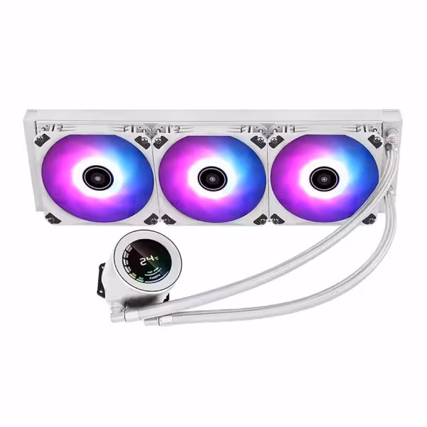 فن پردازنده اوست مدل AWEST GT-AVT360 ARGB Liquid Cooler white
