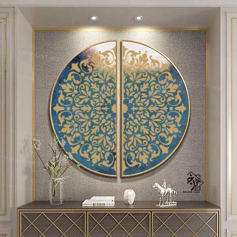 شابلون دیواری 1427 (قطر 37)