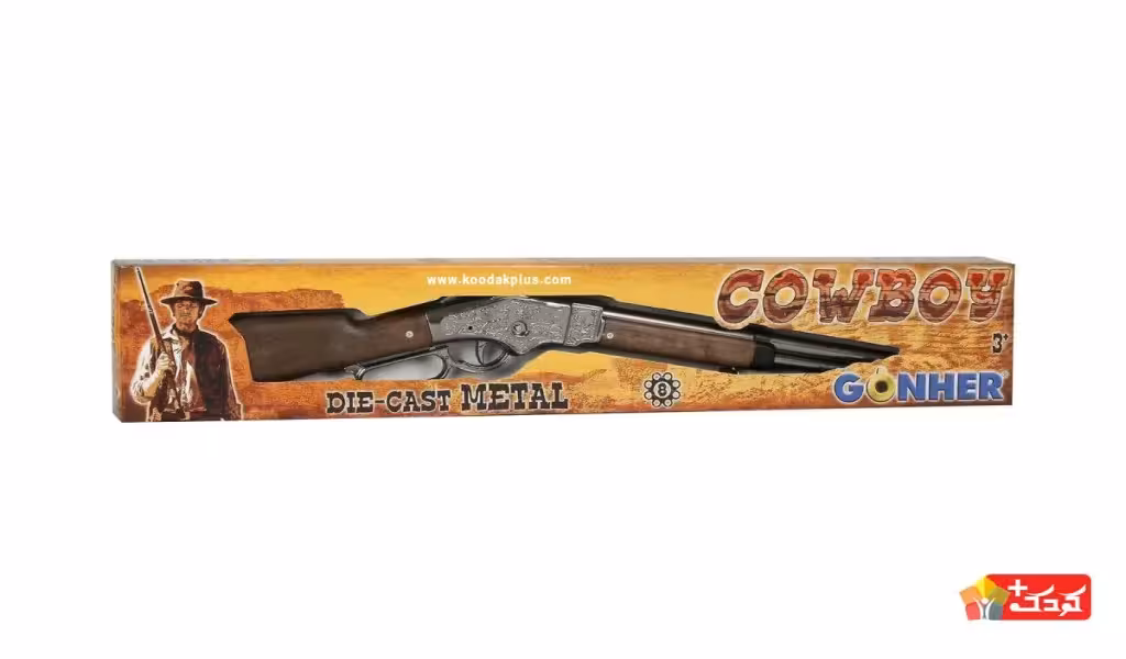 تفنگ کابوی اسباب بازی بزرگ مدل GONHER-99-0
