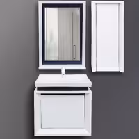 روشویی کابینتی تولیدی حبیبی سایز 40*50 کد RO-0054
