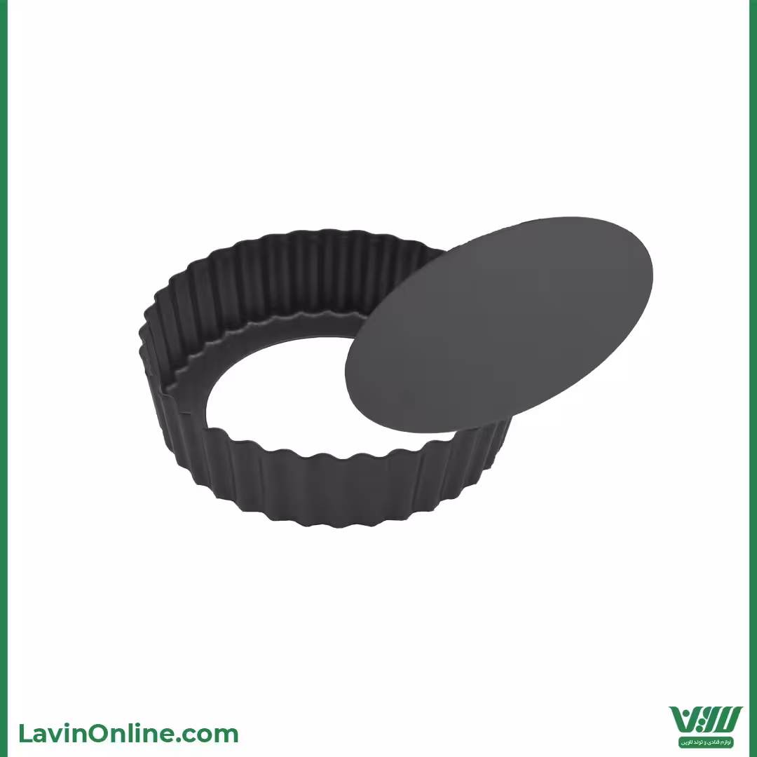 قالب تفلون تارت کف جدا ارتفاع 5 سانت